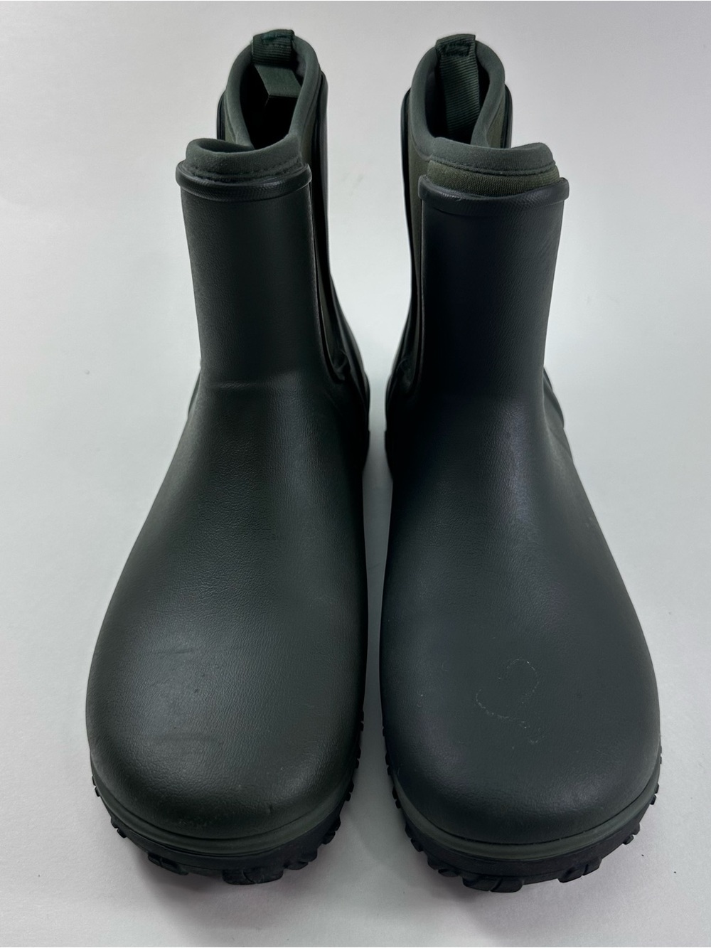 Bogs Women’s Short Chelsea Rain Boots in Dark Green - Picture 5 of 7